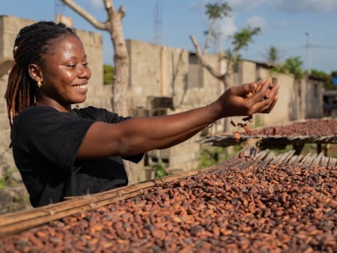 Our ambition behind sustainably sourced cocoa